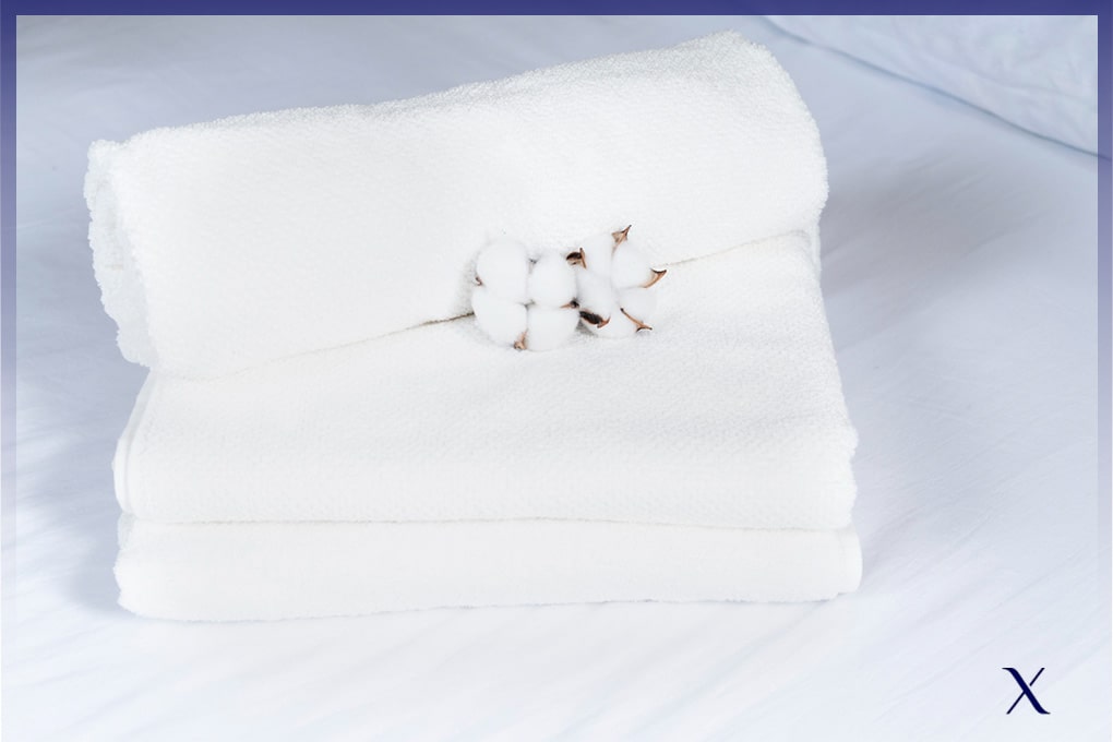 toallas para hoteles de algodón natural y sostenibles